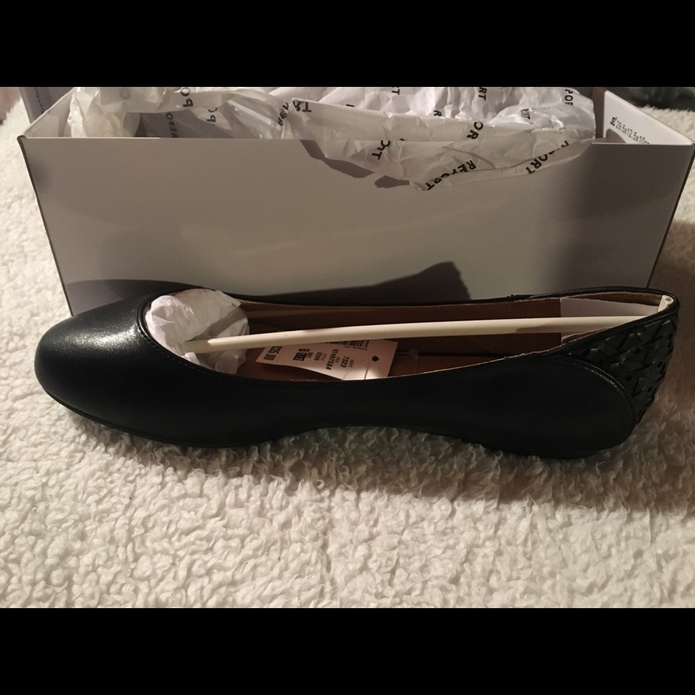 Report Shoes Size 7.5 Black Flats - Picture 3 of 3